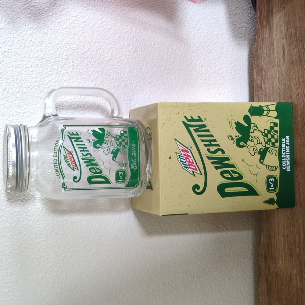 Mtn Dew Dewshine Collectors Jar Mug